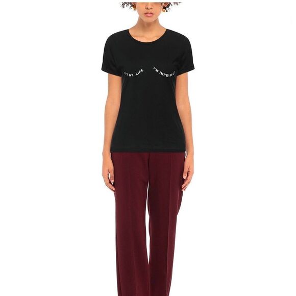 !M?ERFECT Los Angeles Women’s Black T-Shirt - Picture 3 of 9